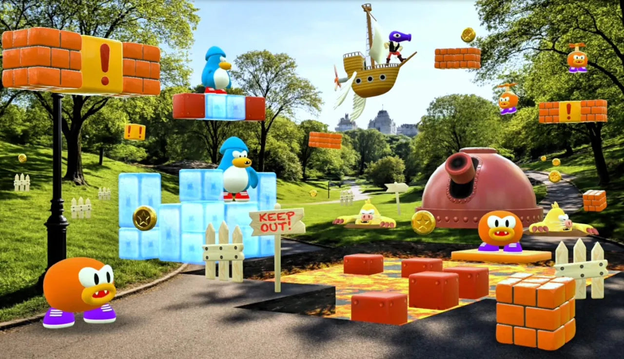 Young players in Dream Park